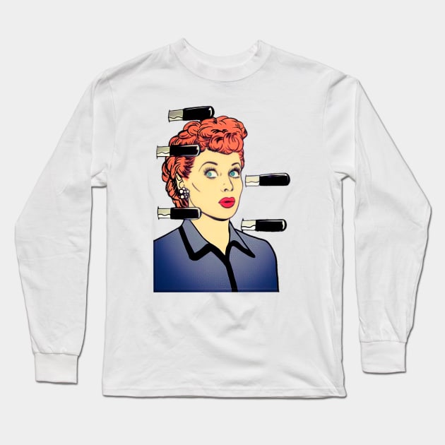 i love lucy Long Sleeve T-Shirt by Lulabyan